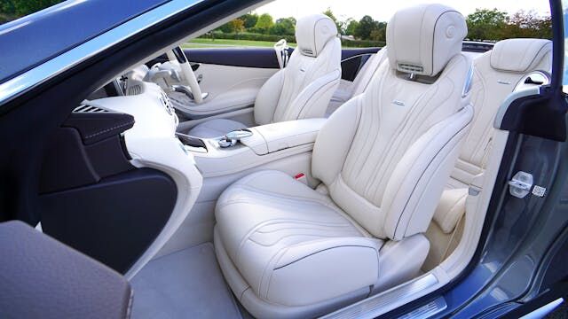 How to change the colour of a leather car seat
